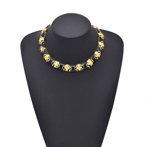 N-8355 E-6744 Baroque Women Jewelry Sets Alloy Elegant Necklace Earrings 2 PC Statement Jewelry Sets