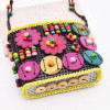 N-8362 Fashion Colorful Flower Acrylic Bead Women's Handbag
