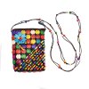 N-8367 Ethnic Women Acryli Bags Colorful Flower Statement Jewelry Bags