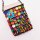 N-8367 Ethnic Women Acryli Bags Colorful Flower Statement Jewelry Bags