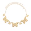 N-8366 Gold Silver Color Alloy Butterfly Waist Chain Body Chain Summer Beach Party Body Jewelry