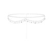 N-8374 Butterfly Pendant Women Body Jewelry Simple Alloy Statement Wasit Chains
