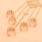 B-1340 Gold Silver Indian Dance Fingertip Metal Hollow Long Chain Pull Finger Bracelet