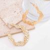 N-8375 Fashion Golden Baroque Necklace Earrings jewelry Set for Women Party