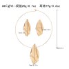 N-8378 Alloy Women Jewelry Baroque Statement Pendant Neacklace+Earrings Sets 2 PC Sets