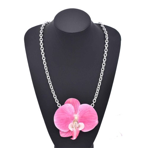 N-8382 E-6756 Flower Women Rope Jewelry Sets Pendant Charms Necklace+Stud Earrrings 2 PC Jewelry Sets