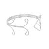 B-1348 Golden/Silver Alloy Fashion Irregular Simple Bracelet Jewelry Gift for Girls Women