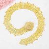 N-8387 Fashion Full Crystal Flower Pattern Waist Belly Chains for Women Dance Party Jewelry Accessories