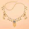 N-8389 Ethnic Vintage Golden Alloy Coin Tassel Women Waist Belly Chains Jewelry Accessories