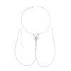 N-8395 Scorpion Women Bust Chains Alloy Punk Club Sexy Body Jewelry