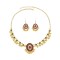E-6766 N-8398 Classic Indian Ethnic Style Bell Tassel Earring Necklace Set for Women