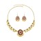 E-6766 N-8398 Classic Indian Ethnic Style Bell Tassel Earring Necklace Set for Women