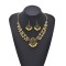 E-6766 N-8398 Classic Indian Ethnic Style Bell Tassel Earring Necklace Set for Women