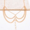 B-1356 Golden Simple Adjustable Foot Chain with Openable Ring Anklet Bracelet Beach Body Jewelry