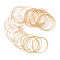 B-1358  50 pieces/set of gold women's bracelets, fashionable Bohemian style women's bracelet jewelry accessories