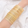 B-1358  50 pieces/set of gold women's bracelets, fashionable Bohemian style women's bracelet jewelry accessories