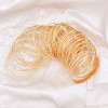 B-1358  50 pieces/set of gold women's bracelets, fashionable Bohemian style women's bracelet jewelry accessories