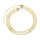 N-8407  New minimalist hollowed out thin gold waist chain fashion body accessory