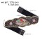 N-8405 Fashion Colorful Bead Leaf Pattern Leather Belt Body Jewelry for Women