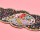 N-8405 Fashion Colorful Bead Leaf Pattern Leather Belt Body Jewelry for Women