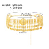 N-8412 Coin Tassel Women's Body Jewelry Alloy Carved Coin Long Tassel Waist Chain