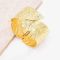 B-1362 Fashion Punk Golden Color Leaf Pattern Women Bracelet Bangle Jewelry