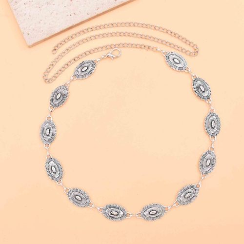 N-8417 Retro Vintage Gold Alloy Women Belly Waist Chains for Women Party Dance Jewelry