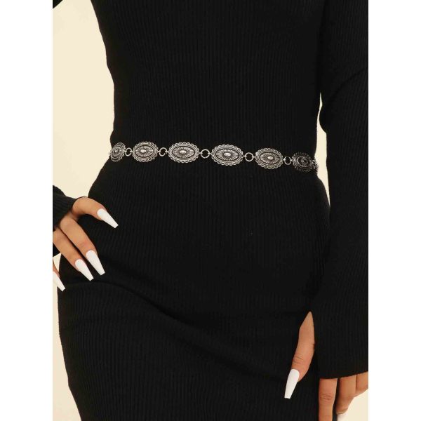 N-8417 Retro Vintage Gold Alloy Women Belly Waist Chains for Women Party Dance Jewelry