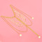 F-1207 Alloy Multi-LayeredLong Tassel Women Hair Jewelry Ethnic Headband for Girls Women