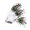 F-1208 Colorful Feather Hair Clip Ethnic Boho Indian Hair Accessories Jewelry for Girls Women