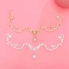 F-1209 Fashion Cloud Water droplets Crystal Tassel for Women Hair Accessories Jewelry