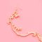 F-1209 Fashion Cloud Water droplets Crystal Tassel for Women Hair Accessories Jewelry