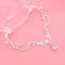 F-1209 Fashion Cloud Water droplets Crystal Tassel for Women Hair Accessories Jewelry