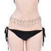 N-8437 Pendant Women Body Jewelry Rhinestones Simple Baroque Statement Waist Chains