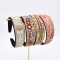 F-1211 Bohemian Colorful Beads Turquoise Flower Headband for Women