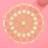F-1212 Fashion Long Tassel Chain Coin Crystal Cap Hair Accessories