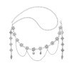F-1214 Fashion hollow flower leaf tassel women's hair accessories, jewelry