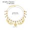 F-1215 Pendant Tassel Women Hair Jewelry Acrylic Bohemian Ethnic Statement Hairwear