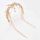 F-1220 Wedding Women Hair Jewelry Long Tassel Pendant Clear Crystal Statement  Hair Accessories