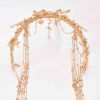 F-1220 Wedding Women Hair Jewelry Long Tassel Pendant Clear Crystal Statement  Hair Accessories