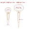 N-8444 B-1369 Butterfly Women Jewelry Sets Statement Tassel Bracelet Necklace 2 PC Jewelry Sets