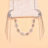 F-1225 Fashion Ethnic Hollow Out Long Tassel Women Hair Accessories Travel Party Jewelry