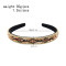 F-1224 New Bohemian ethnic style rice bead decoration hair hoop geometric independent packaging fabric production hair accessories