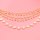 F-1228 Rhinestones Pendant Women Hair Jewelry Statement Ethnic 3 Multilayer Tassel Headband