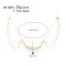 F-1227 Pendant Women Hair Jewelry Ethnic Tassel Acrylic Carved Butterfly Headband