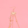F-1227 Pendant Women Hair Jewelry Ethnic Tassel Acrylic Carved Butterfly Headband