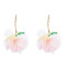 E-6777 Three colors of exaggerated personalized pendant flower earrings, suitable for women's jewelry