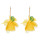 E-6777 Three colors of exaggerated personalized pendant flower earrings, suitable for women's jewelry