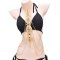 N-8449 Arab Ethnic Women Bust Chains Exaggerated Sexy Tassel Body Jewelry