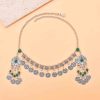 F-1231 Vintage Women Hair Jewelry Ethnic Long Tassel Chains Headband Feminina
